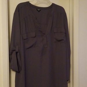 Torrid Harper 3/4 sleeve blouse